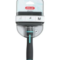 Brosse Slicker rétractable Anah médium