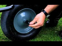 Brouette Clipso excellium galva roue gonflée 100L