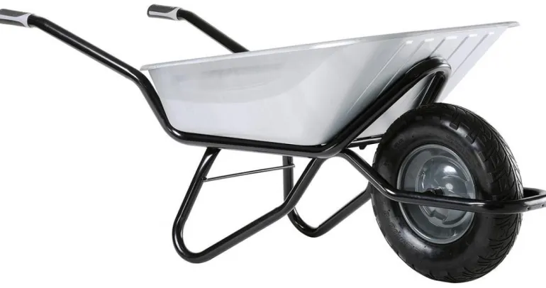 Brouette Clipso excellium galva roue gonflée 100L