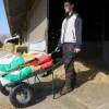 Brouette pro sélect Agricola twin roues gonflées