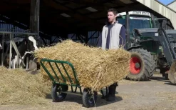 Brouette pro sélect Agricola twin roues gonflées