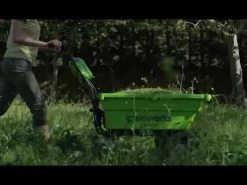 Brouette autotractée 40V 100kg (produit seul) GREENWORKS