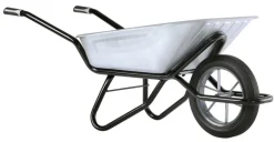 Brouette Clipso excellium roue pleine galva 100L