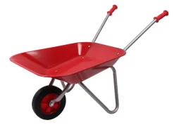 Brouette enfant rouge