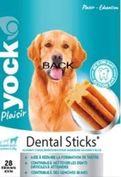 Bâtonnet pour grand chien Dental Sticks 1,080 kg (x28) YOCK