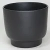 Cache-pot Calm Ø6,5/7,3 x H.6 cm anthracite mat