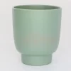 Cache-pot Haut Calm Ø13/12 x H.15 cm sauge mat