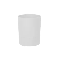 Cache-pot rond gamme Aquaduo Ø13 cm blanc ivoire 1,3L EDA