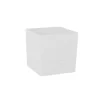 Cache-pot carré gamme Aquaduo blanc ivoire 4,5L EDA