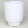 Cache-pot Haut Calm Ø13/12 x H.15 cm blanc mat