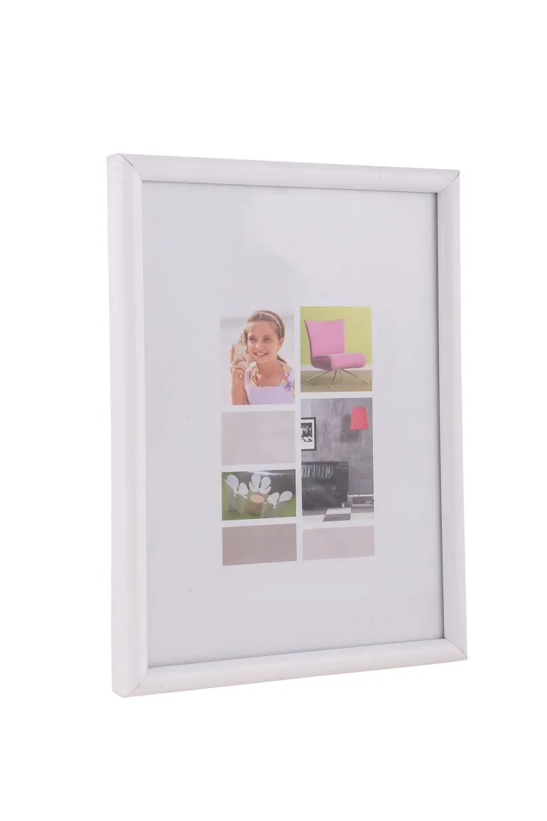 Cadre rectangulaire Gallery 24x30 cm blanc