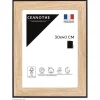 Cadre rectangulaire 30x40 cm newton noir