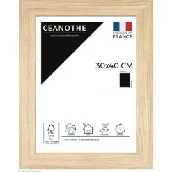 Cadre rectangulaire 30x40 cm boréale bois