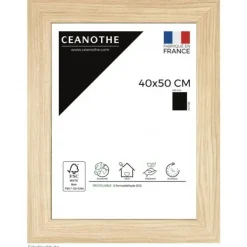 Cadre rectangulaire 40x50 cm boréale bois
