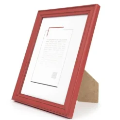 Cadre rectangulaire 10x15 cm Belle-Île rouge