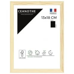 Cadre rectangulaire 13x18 cm Circée bois