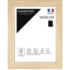 Cadre rectangulaire 13x18 cm boréale bois