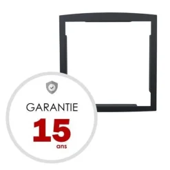 Cadre d'encastrement Gris anthracite