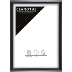Cadre rectangulaire Gallery 30x40 cm noir