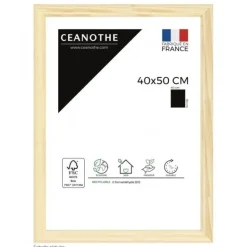 Cadre rectangulaire 40x50 cm Circée bois