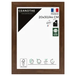 Cadre rectangulaire 20x30 cm Eternel ébène