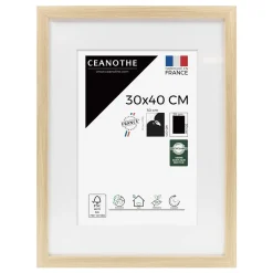 Cadre rectangulaire 30x40 cm Milan bois
