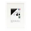 Cadre rectangulaire 20x30 cm Milan blanc