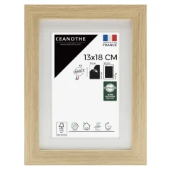 Cadre rectangulaire 13x18 cm Milan bois