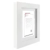 Cadre rectangulaire 24x30 cm Oslo blanc