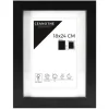 Cadre rectangulaire 18x24 cm Oslo noir