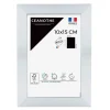 Cadre rectangulaire 10x15 cm Precious couleur acier