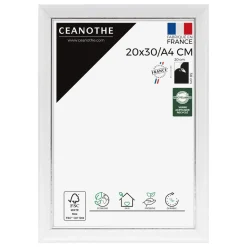 Cadre rectangulaire 20x30 cm Vittoria blanc