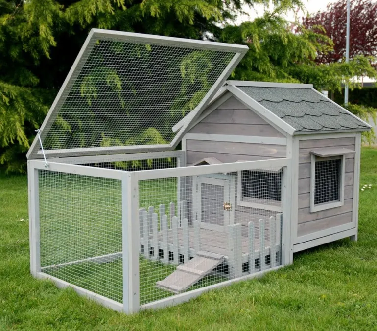 Cage Cottage Animal's Gris