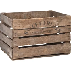 Cageot de pommes en bois