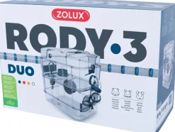 Cage Rody3 duo - L 41xp27xh40,5cm - Bleu
