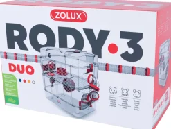 Cage Rody3 duo - 41 x 27 x 40,5 cm - Grenadine ZOLUX
