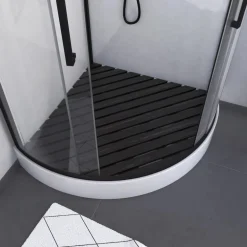 Caillebotis 1/4 de rond pour cabine Urban 2 gris