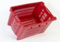 Caisse de récolte ajourée gerbable emboitable 40L