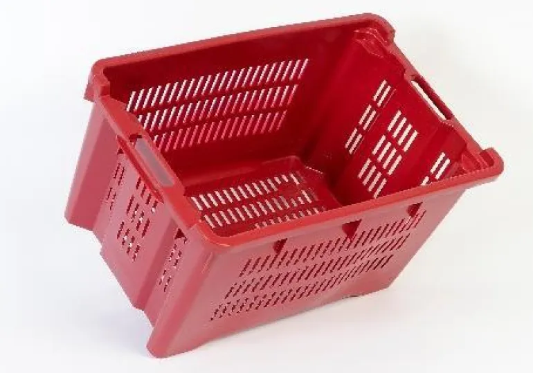Caisse de récolte ajourée gerbable emboitable 40L