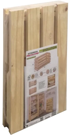 Caisse EVOLUTION empilable 60x28,5x35,3cm pin massif