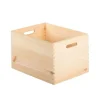 Caisse sans couvercle en bois empilable 23x40x30 cm