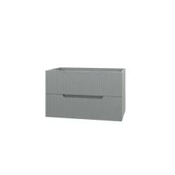 Caisson seul à suspendre Emilien gris souris 80 cm AURLANE