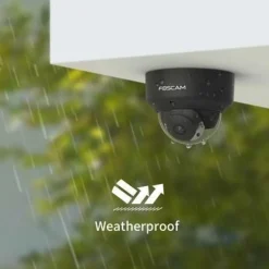 Caméra de surveillance Poe noir FOSCAM