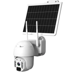 Caméra dôme SEMAC extérieur motorisée solaire 4G