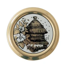 Capsule TO82 Ruche paille or (x48)