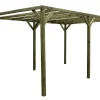 Carport pin sylvestre 500x300xh244 cm