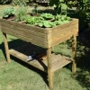Carré potager sur pieds rectangulaire