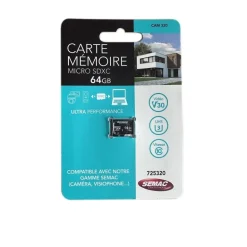 Carte mémoire micro SD 64 GO SEMAC