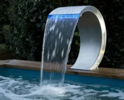 Cascade Mamba avec Led - L.30 x H.54 x l.32cm