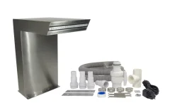 Cascade Straight avec Led - L.30 x H.54 x l.42cm
